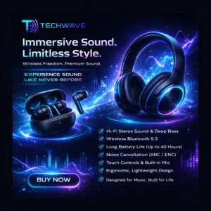 Techwave airpods and headphone