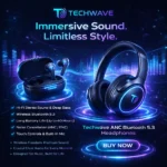 Techwave ANC Bluetooth 5.3 Headphones